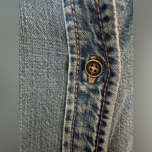 Anne Klein Jeans Denim Shirt - Picture 5 of 6
